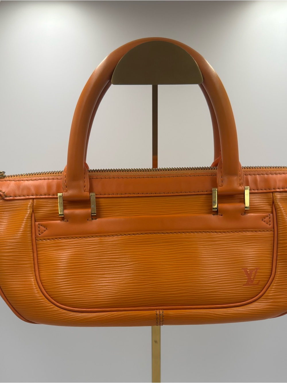 Louis Vuitton Epi Leather Dhanura PM Mandarin Bag with Gold Hardware - Vintage